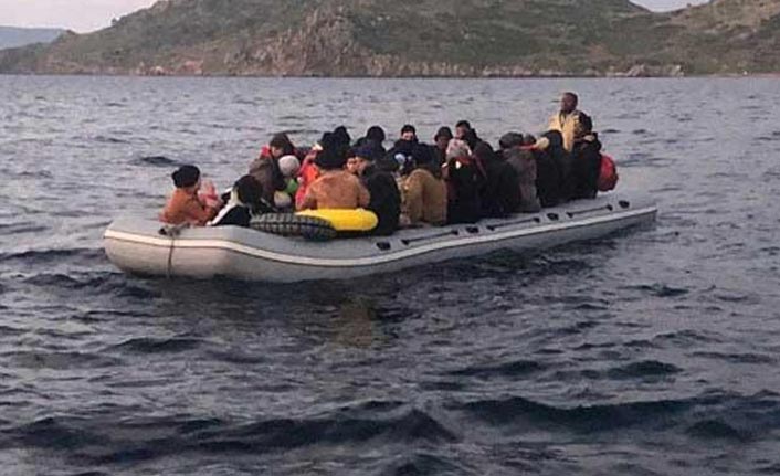 Bodrum açıklarında 31 kaçak göçmen yakalandı