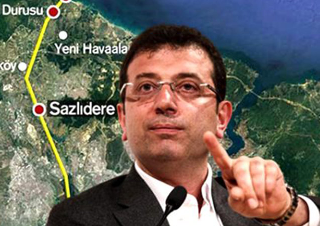 Ekrem İmamoğlu'ndan Kanal İstanbul güzergahında arazi alan Arap şirketlere tepki!