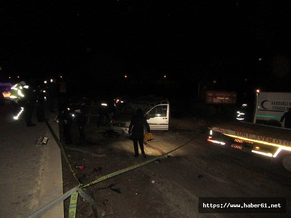Afyonkarahisar’da trafik kazası
