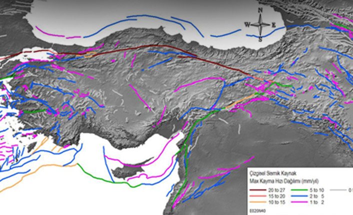 Karadeniz fayının AFAD raporlarına yansıyan özellikleri