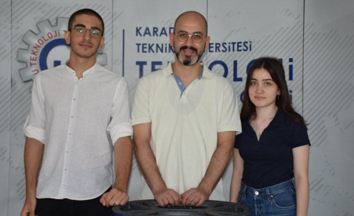 Trabzon'da liseli gençlerden önemli buluş