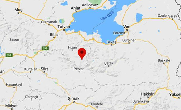 Bitlis'te korkutan deprem