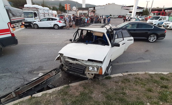 Uşak’ta trafik kazası