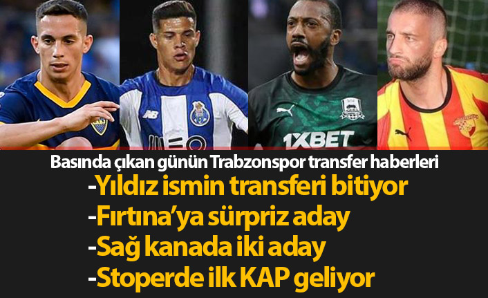 Trabzonspor transfer haberleri - 10.09.2020