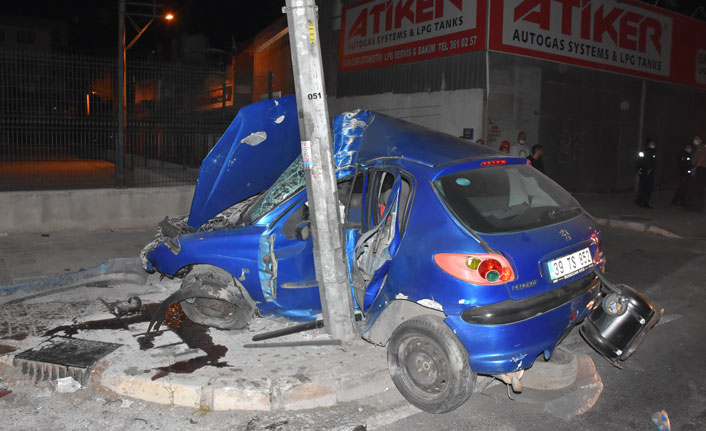 Trafik kazası: 1 ağır yaralı