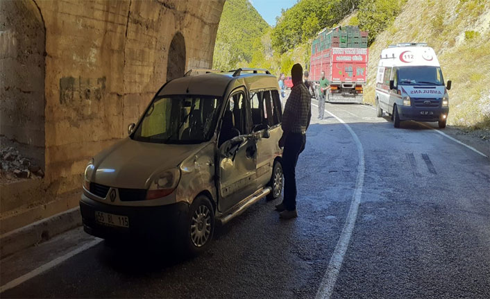 Tunceli'de trafik kazası