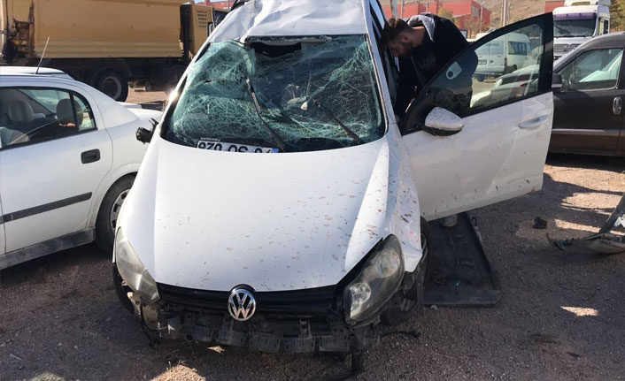 Sivas’ta trafik kazası:1 ölü, 3 yaralı
