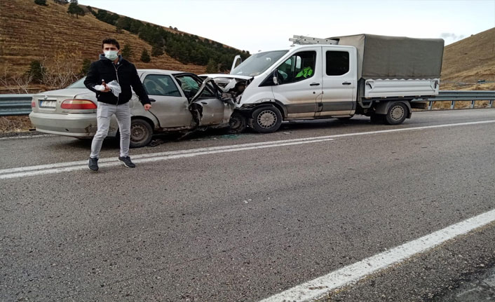 Kars’ta trafik kazası: 7 yaralı