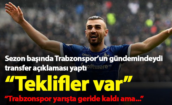 Trabzonspor'un da gündemine gelen Serdar Dursun'dan transfer açıklaması