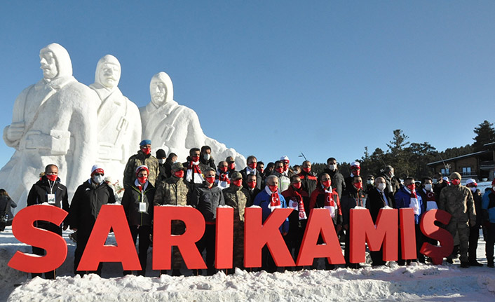 Kardan heykellerin açılışı yapıldı