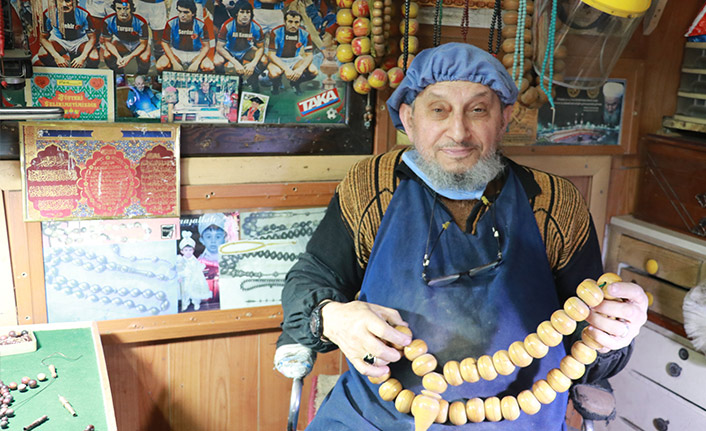 Trabzonlu usta 48 yıldır hobisinin ekmeğini yiyor