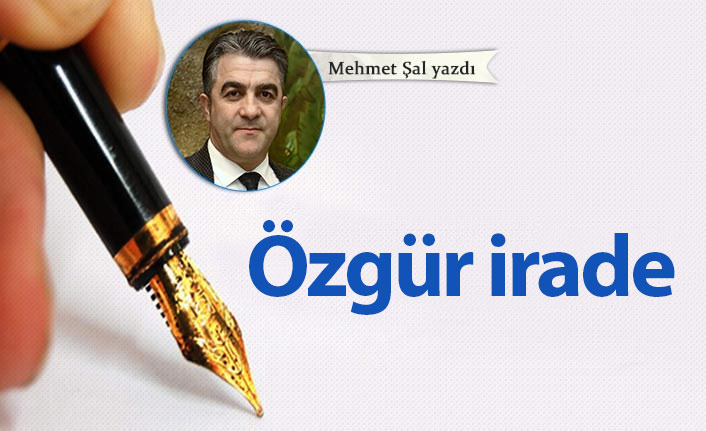 Mehmet Şal Yazdı "Özgür irade"