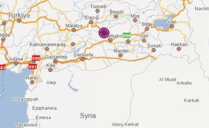 Diyarbakır'da korkutan deprem! - 16 Temmuz 2021