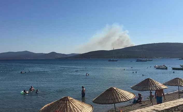 İzmir'de iki noktada orman yangını