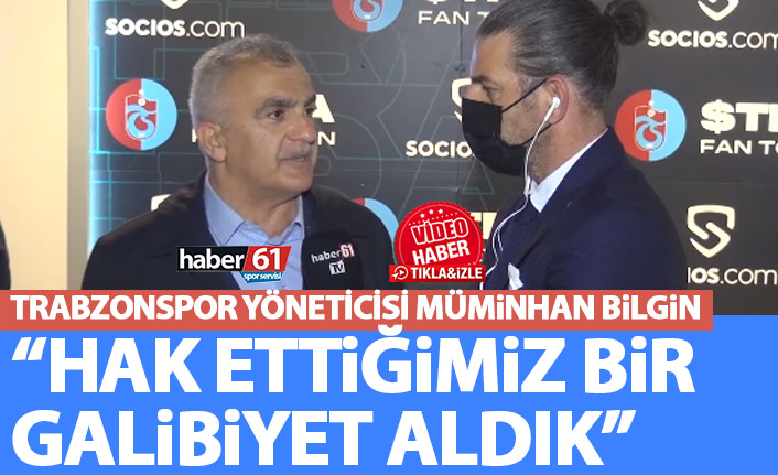 Müminhan Bilgin'den Fenerbahçe galibiyeti yorumu