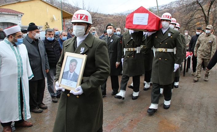 Vefat eden Kore gazisi son yolculuğuna uğurlandı
