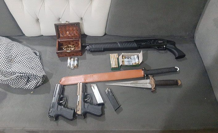 Malatya’da silah kaçakçılarına operasyon
