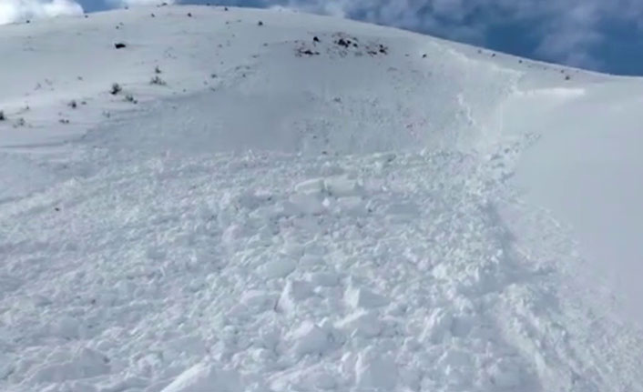 Erzurum’da üçüncü çığ!