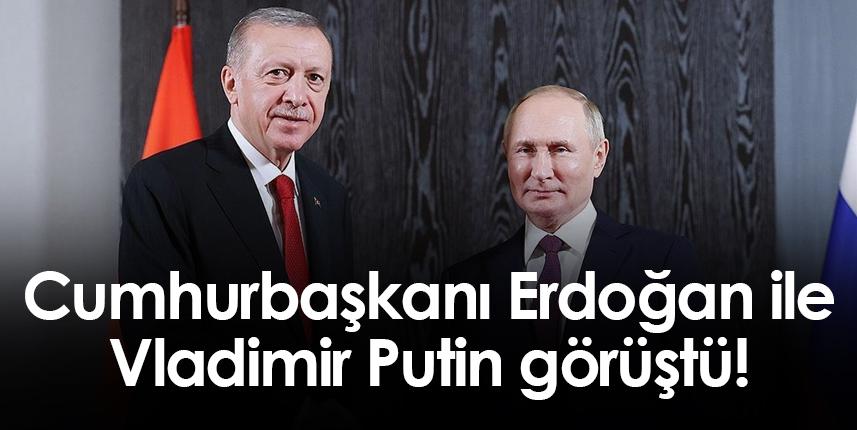 Cumhurbaşkanı Erdoğan ŞİÖ Zirvesi'nde Putin ile görüştü
