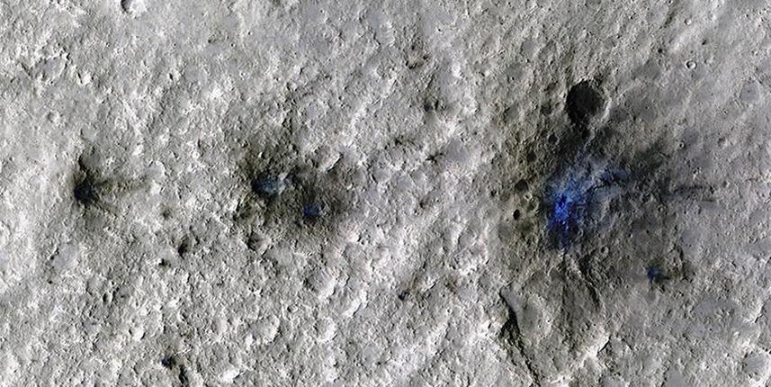 NASA'nın aracı Mars'a düşen meteorların seslerini yakaladı