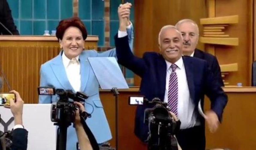AK Parti'den ayrılan Fakıbaba, İYİ Parti rozetini taktı