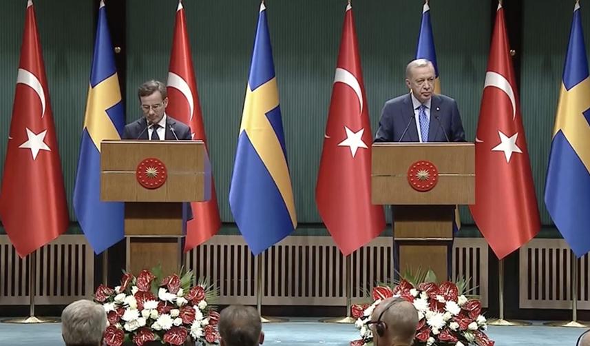 Cumhurbaşkanı Erdoğan: "Güvenlik kaygılarımızın giderilmesine destek olan bir İsveç görmek istiyoruz"