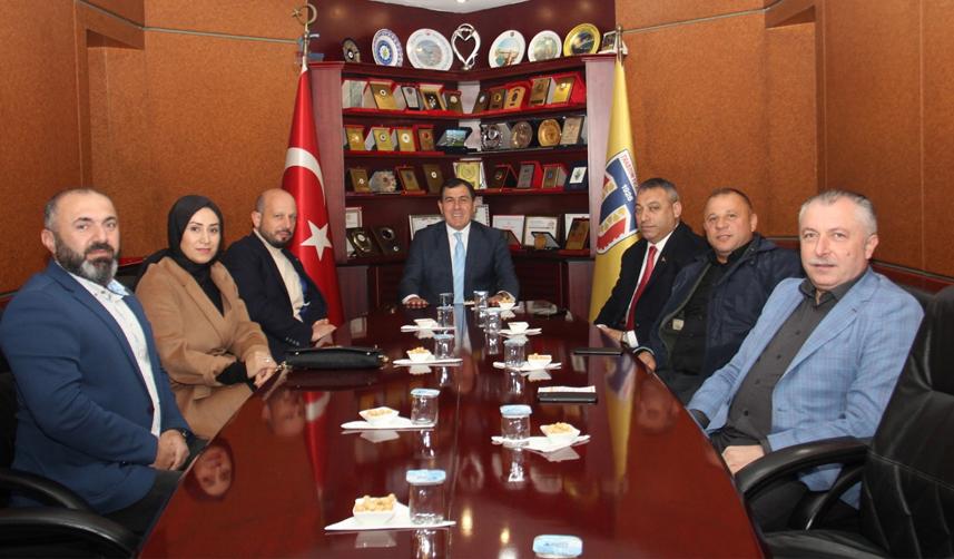 Başkan Çebi’den TTB Meclis Başkanı Özer’e ziyaret