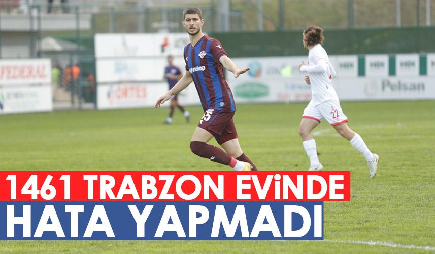 1461 Trabzon FK evinde hata yapmadı! Balıkesir'i 2 golle geçti