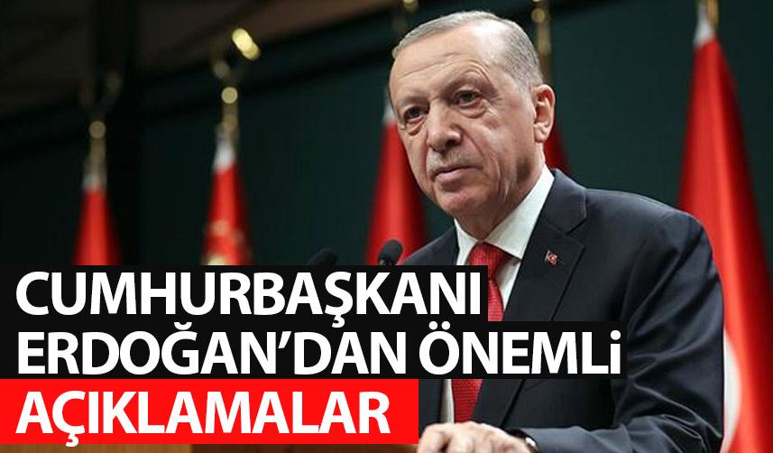 Cumhurbaşkanı Erdoğan: "Düzce deprem bölgesinde 87 milyon lira kullanıldı"