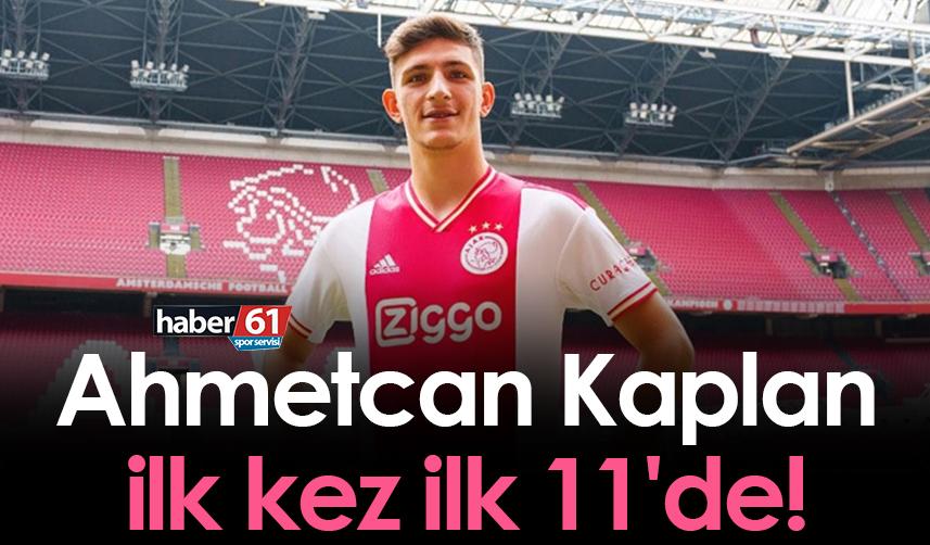 Ahmetcan Kaplan yeni takımında ilk kez ilk 11'de!