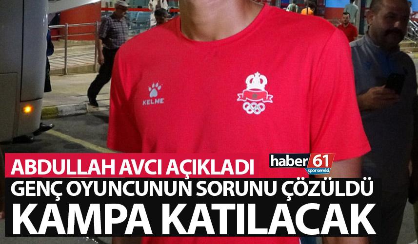 Trabzonspor'da sıcak gelişme! Genç futbolcunun sorunu çözüldü kampa geliyor