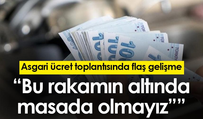 Türk-İş Asgari ücret teklifini açıkladı! “Bu rakamın altında olmayız””