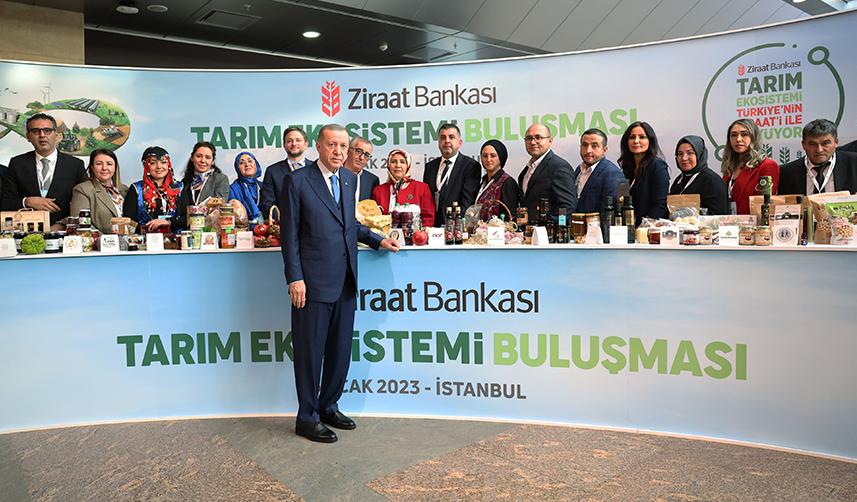 Cumhurbaşkanı Erdoğan, Tarım Ekosistemi Buluşması'na katıldı