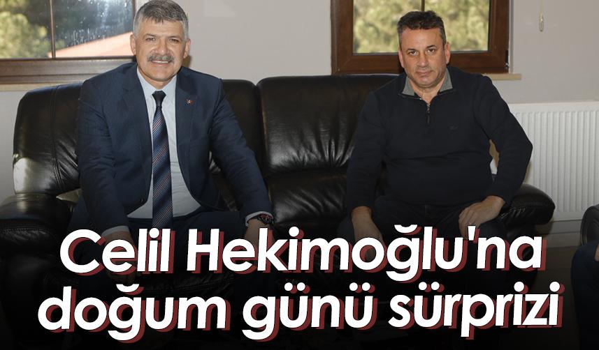 1461 Trabzon FK Başkanı Celil Hekimoğlu'na doğum günü sürprizi