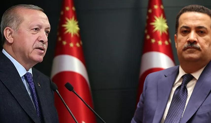 Cumhurbaşkanı Erdoğan'dan Irak Başbakanı Sudani'ye ile görüştü