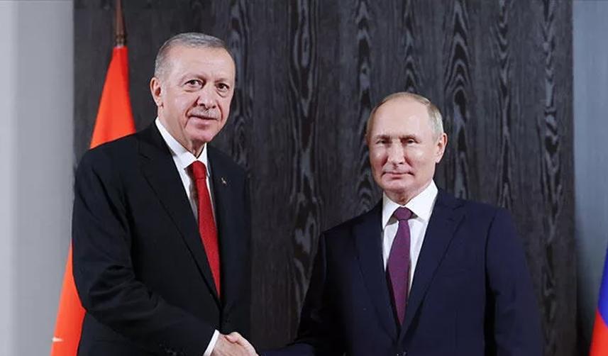 Cumhurbaşkanı Erdoğan Putin ile görüştü! Konu Rusya-Ukrayna savaşı