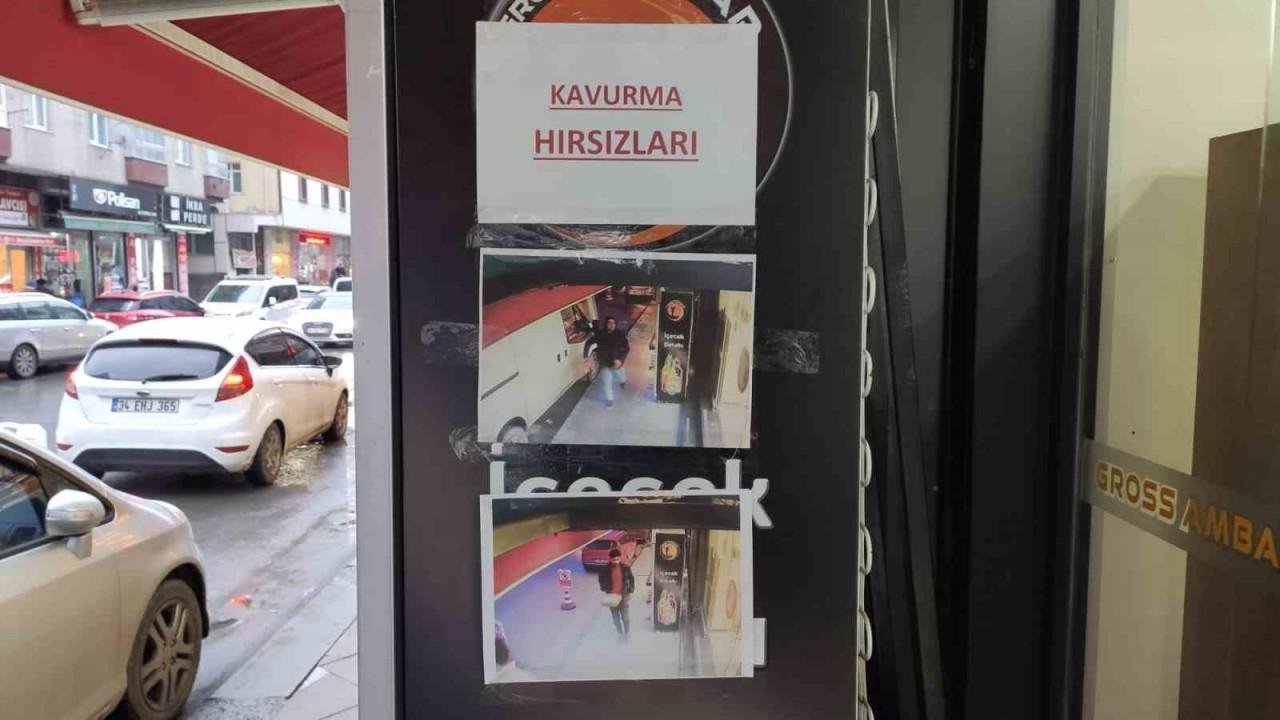 İstanbul'da kavurma hırsızları kamerada