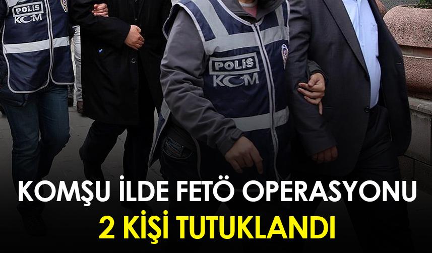 Giresun'da FETÖ operasyonunda 2 kişi tutuklandı