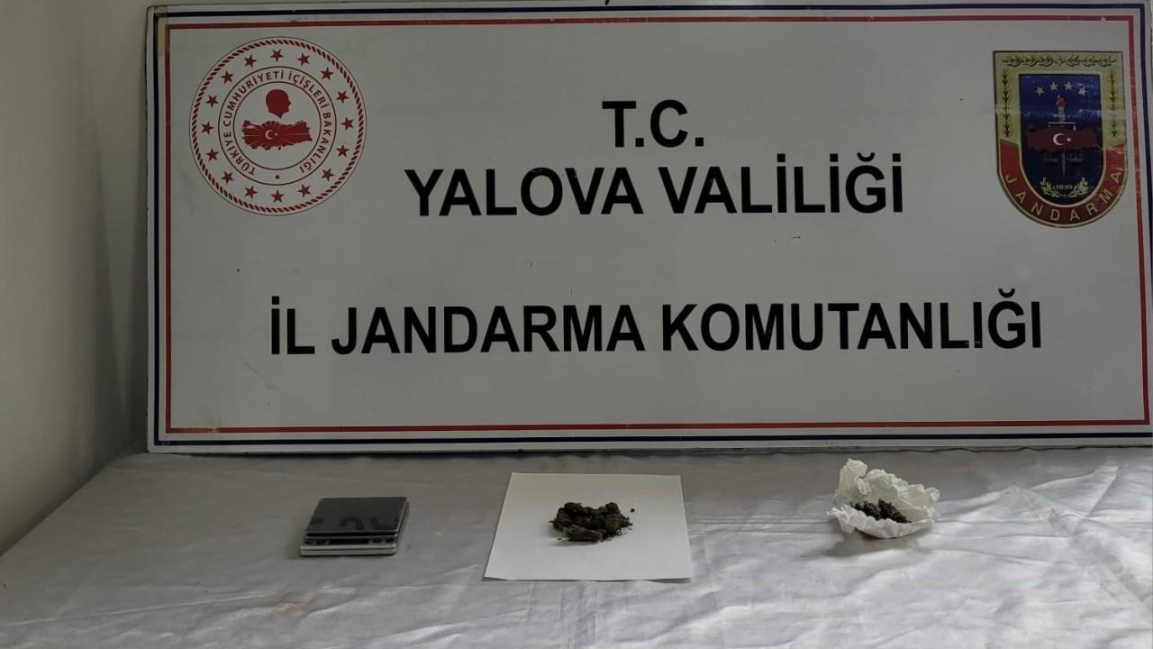 Yalova’daki uyuşturucu operasyonunda 2 tutuklama
