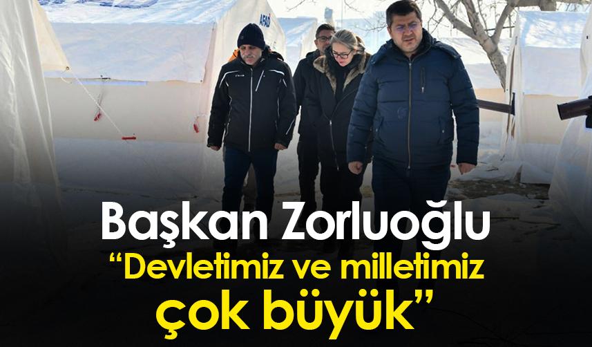 Trabzon Büyükşehir Belediye Başkanı Zorluoğlu: Devletimiz ve milletimiz çok büyük