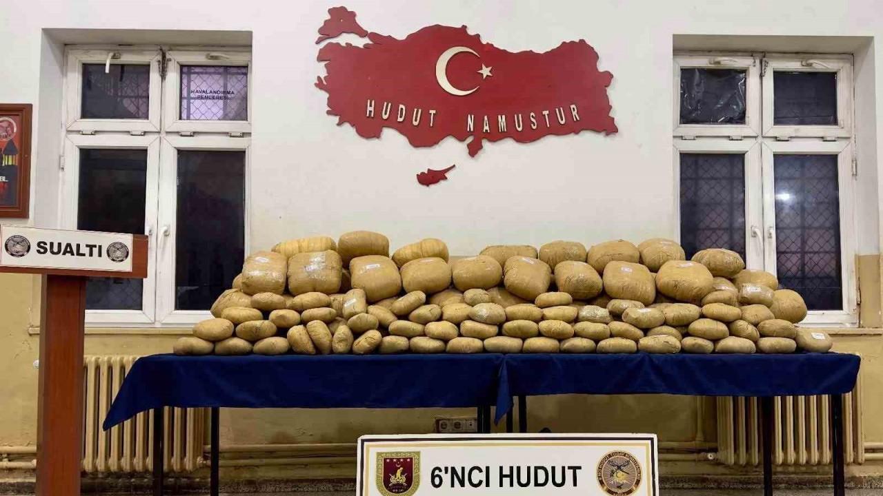 Van’daki arama tarama faaliyetinde 486 kilogram uyuşturucu madde ele geçirildi