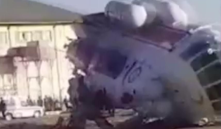 İran'da Bakan taşıyan helikopter düştü! 1 ölü 15 yaralı