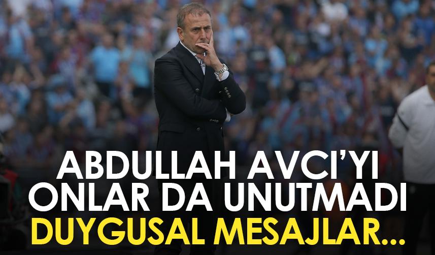 Trabzonspor'dan istifa eden Abdullah Avcı'yı onlar da unutmadı! Duygusal mesajlar...