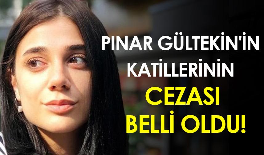 Pınar Gültekin'in katillerinin cezası belli oldu!