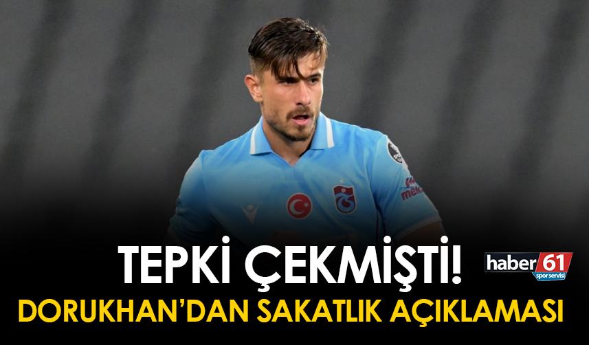 Trabzonspor'da Dorukhan Toköz tepkilere dayanamadı! Sakatlık sürecine dair konuştu