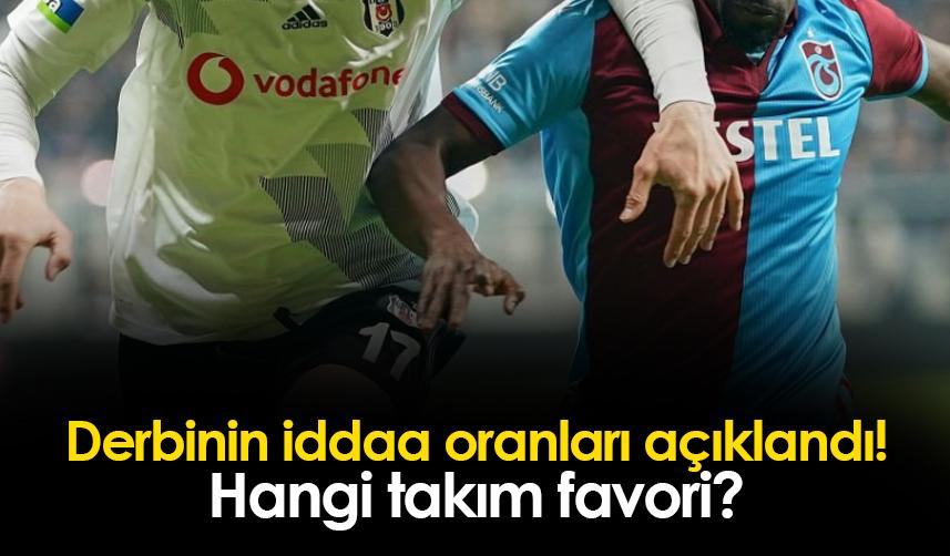 Trabzonspor - Beşiktaş maçının iddaa oranları açıklandı! Favori kim?