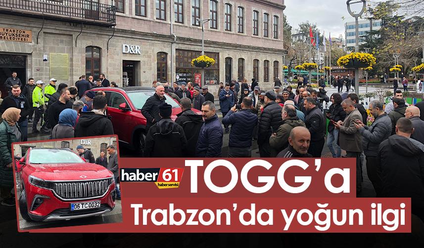 TOGG Trabzon’da büyük ilgi gördü