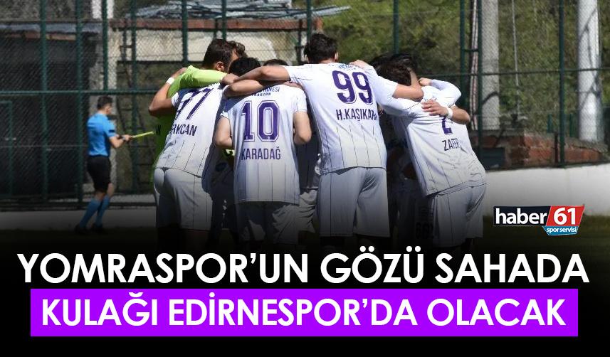 Yomraspor'da 3 puan olmazsa olmaz! Rakip Amasyaspor