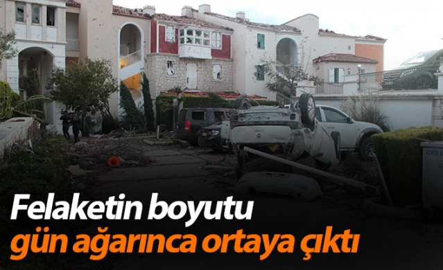 İzmir'de hortum felaketinin boyutları gün ağarınca ortaya çıktı