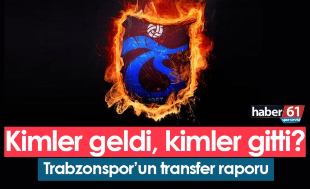 Trabzonspor'un transfer raporu / 2021-22